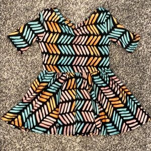 *SOLD*Dot dot smile ballerina dress 6/12 month